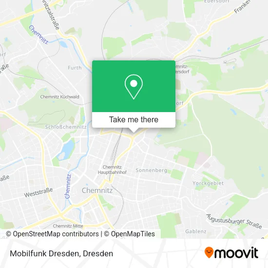 Карта Mobilfunk Dresden