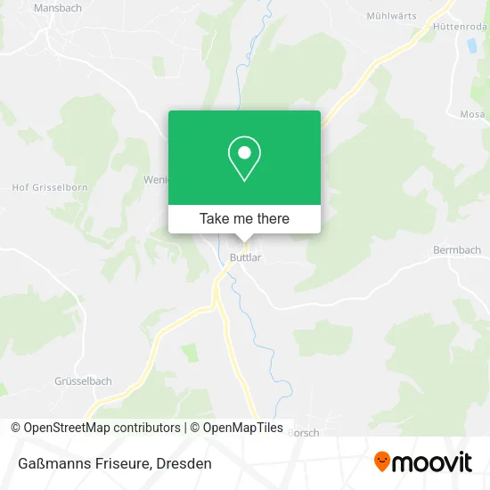 Карта Gaßmanns Friseure