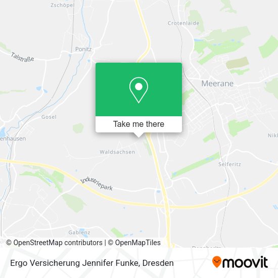 Карта Ergo Versicherung Jennifer Funke