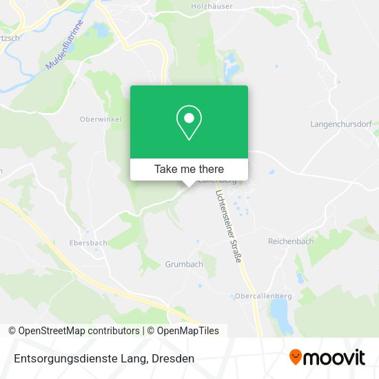 Карта Entsorgungsdienste Lang