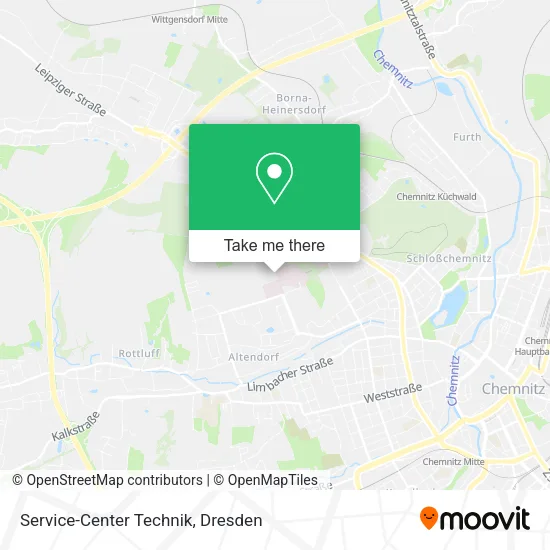 Карта Service-Center Technik