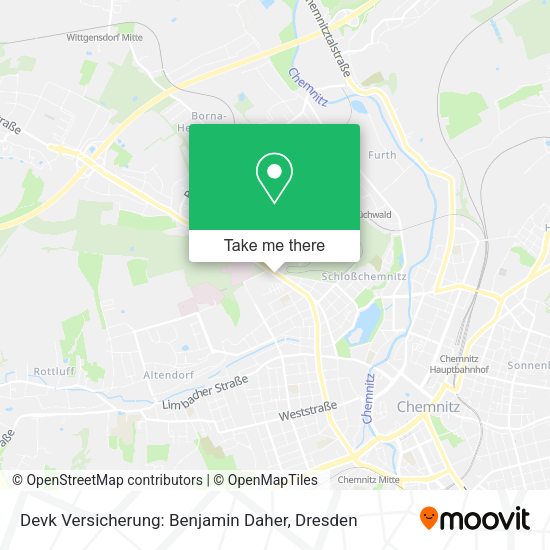 Карта Devk Versicherung: Benjamin Daher