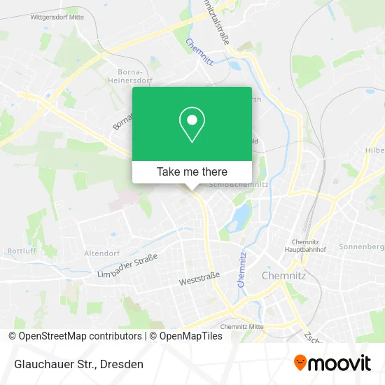 Карта Glauchauer Str.