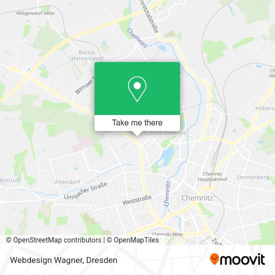 Карта Webdesign Wagner