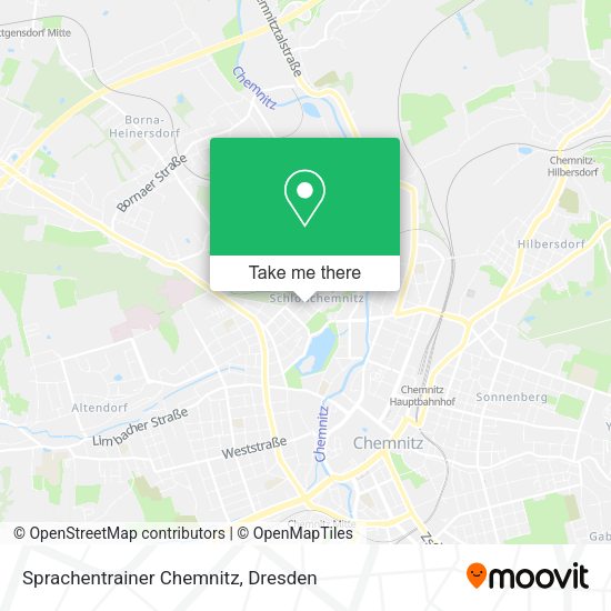 Карта Sprachentrainer Chemnitz