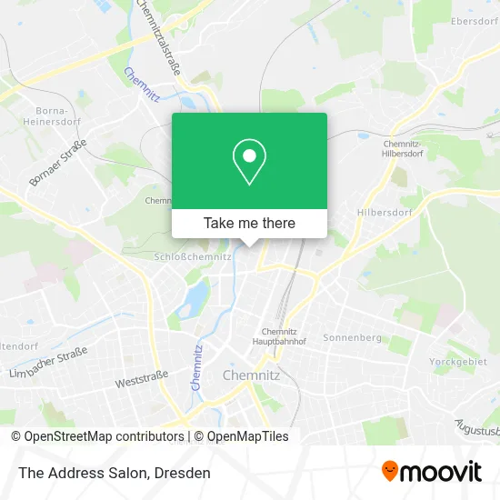 The Address Salon map