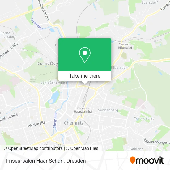 Карта Friseursalon Haar Scharf