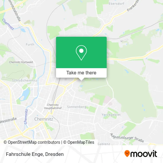 Карта Fahrschule Enge