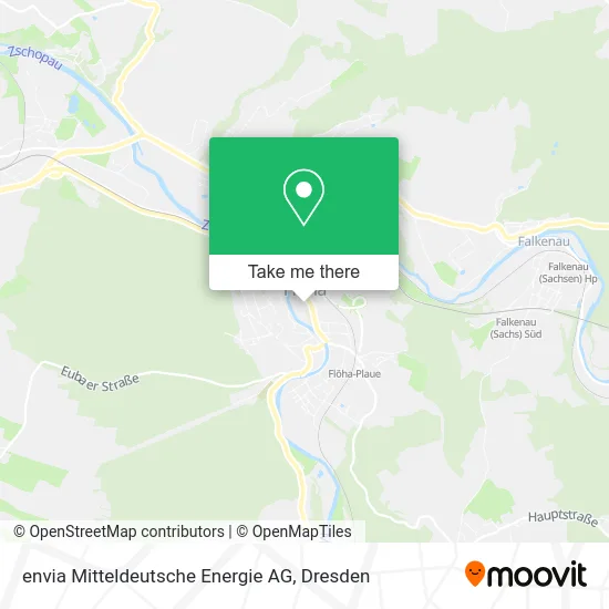 Карта envia Mitteldeutsche Energie AG