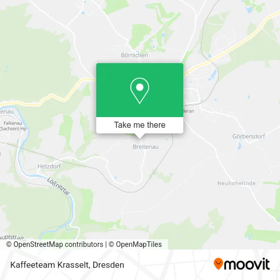 Карта Kaffeeteam Krasselt