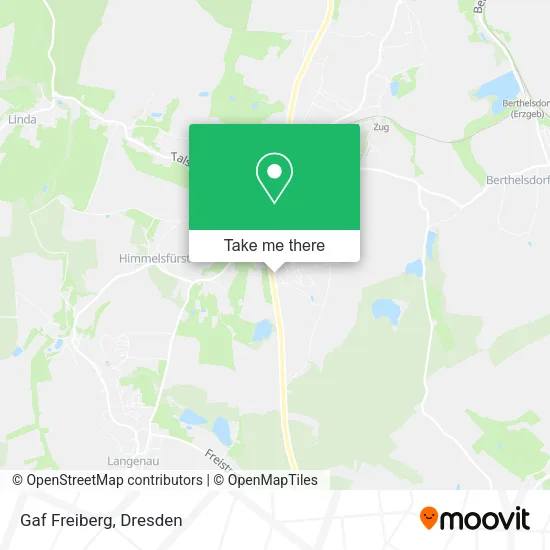 Карта Gaf Freiberg