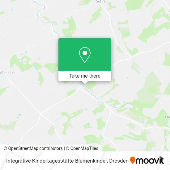 Карта Integrative Kindertagesstätte Blumenkinder