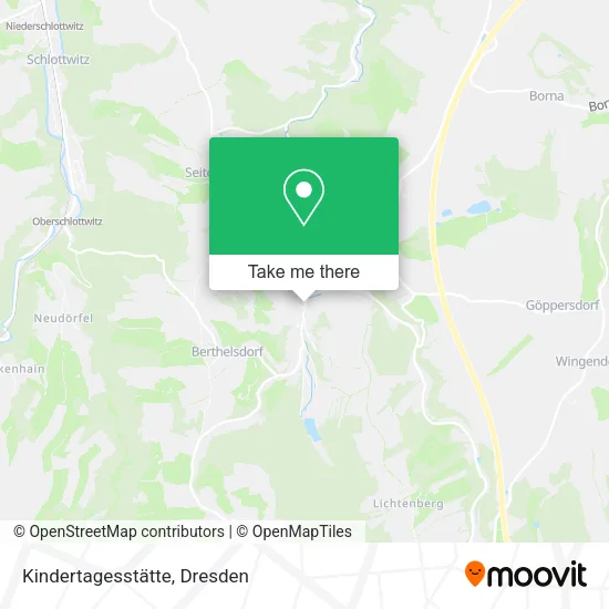 Карта Kindertagesstätte