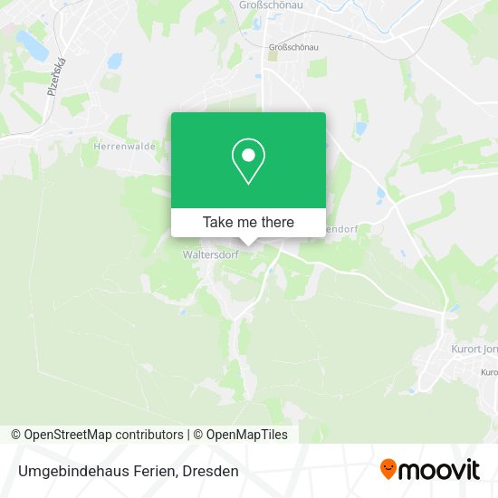 Карта Umgebindehaus Ferien