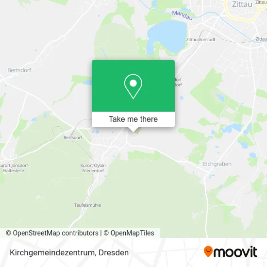 Карта Kirchgemeindezentrum