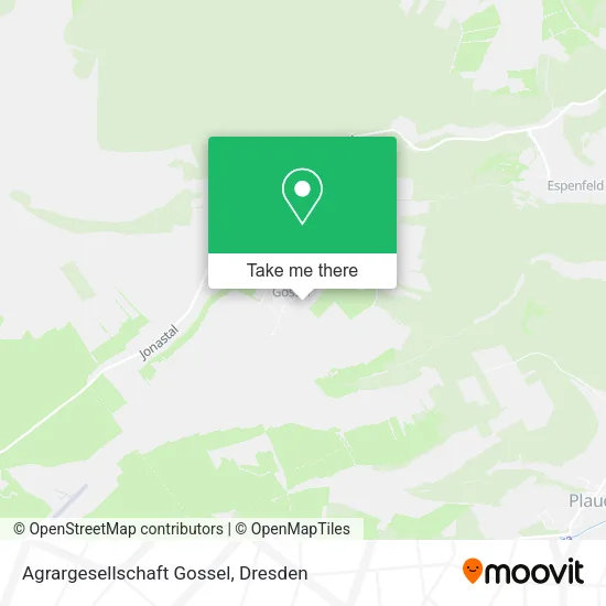 Agrargesellschaft Gossel map