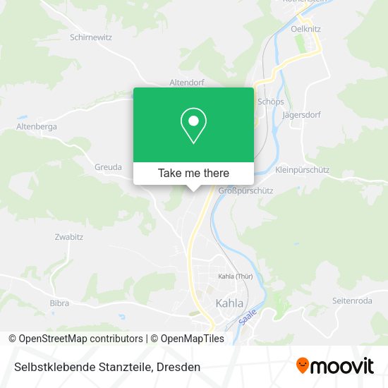 Карта Selbstklebende Stanzteile
