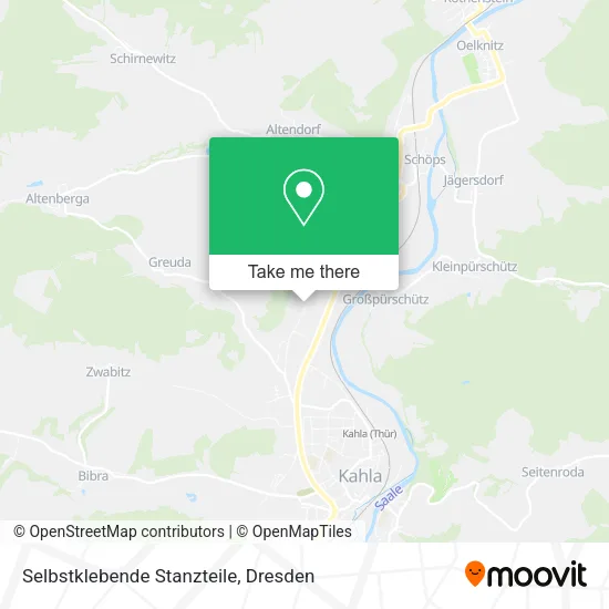 Карта Selbstklebende Stanzteile
