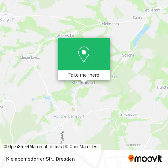 Карта Kleinbernsdorfer Str.