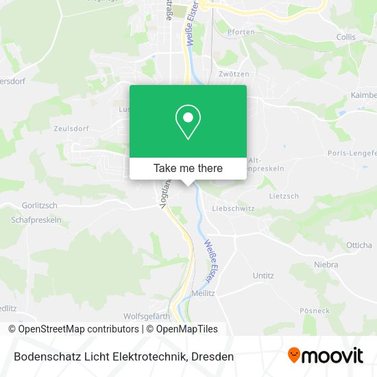 Карта Bodenschatz Licht Elektrotechnik