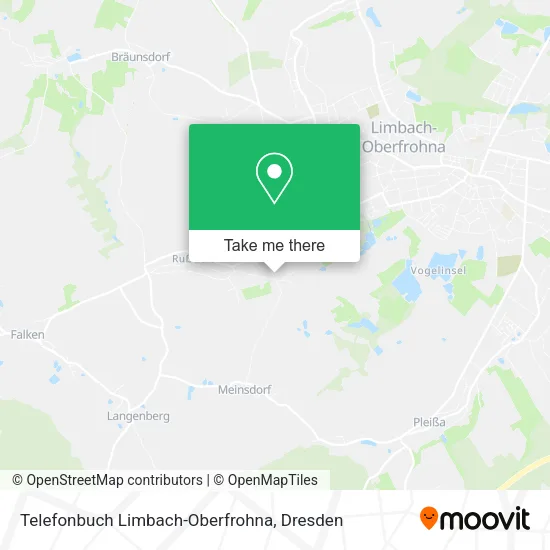 Карта Telefonbuch Limbach-Oberfrohna