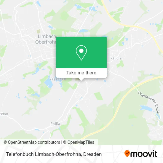Карта Telefonbuch Limbach-Oberfrohna