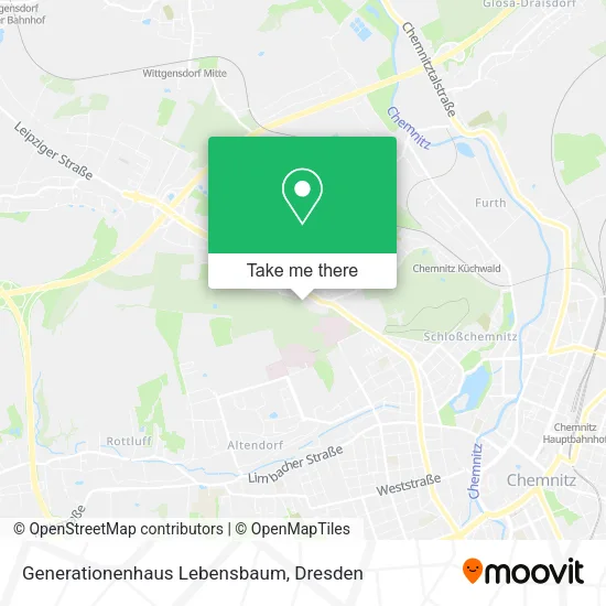 Карта Generationenhaus Lebensbaum