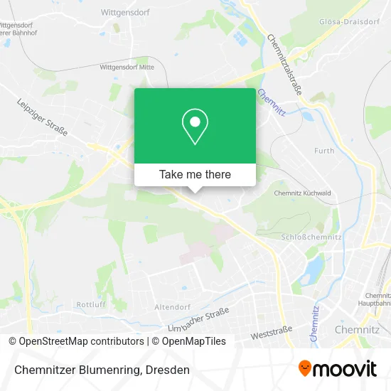 Chemnitzer Blumenring map