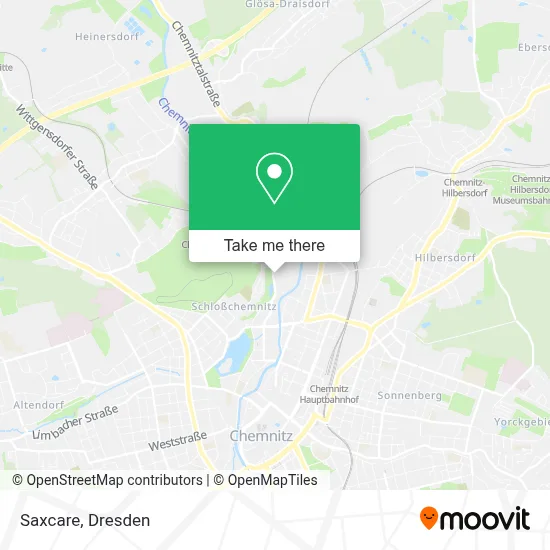 Saxcare map