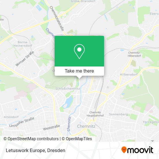 Карта Letuswork Europe