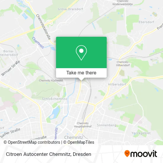 Карта Citroen Autocenter Chemnitz