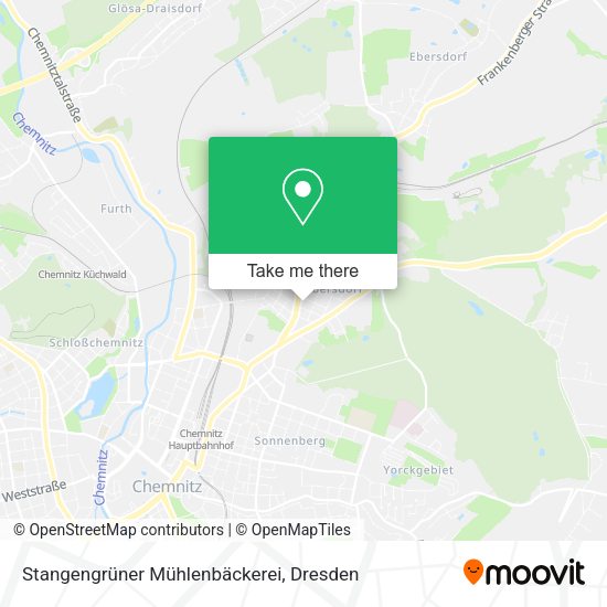 Карта Stangengrüner Mühlenbäckerei