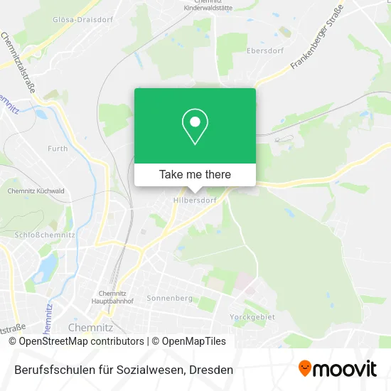 Berufsfschulen für Sozialwesen map