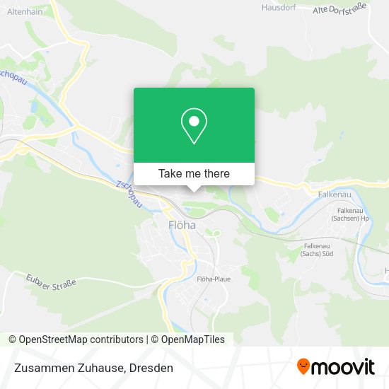 Карта Zusammen Zuhause