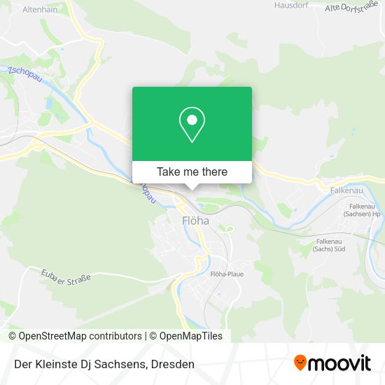 Карта Der Kleinste Dj Sachsens