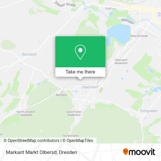 Карта Markant Markt Olbersd