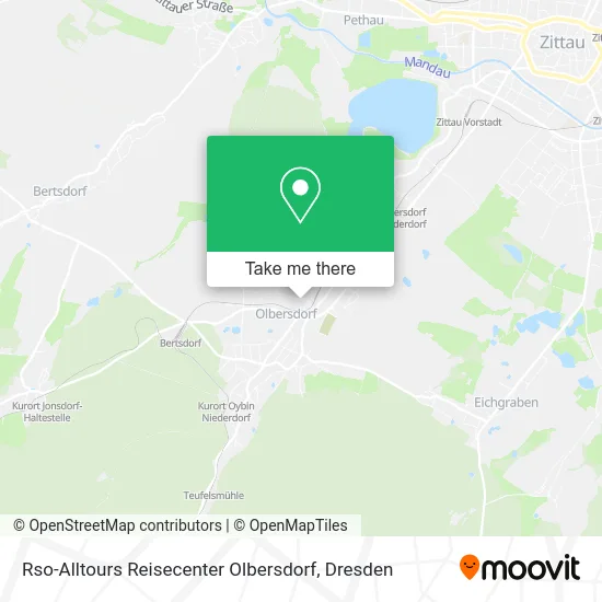 Rso-Alltours Reisecenter Olbersdorf map