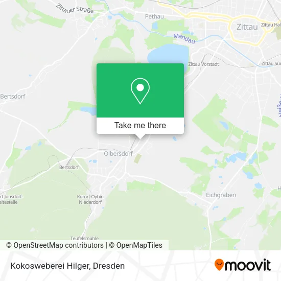 Карта Kokosweberei Hilger