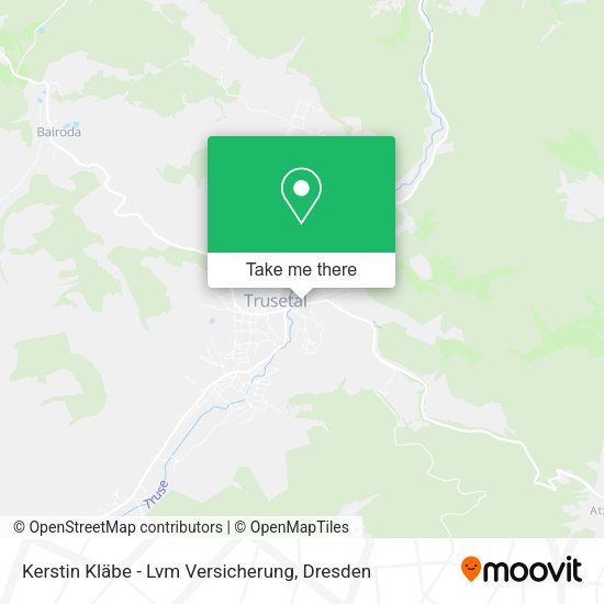 Карта Kerstin Kläbe - Lvm Versicherung