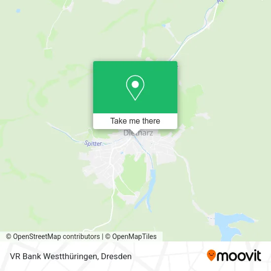 Карта VR Bank Westthüringen