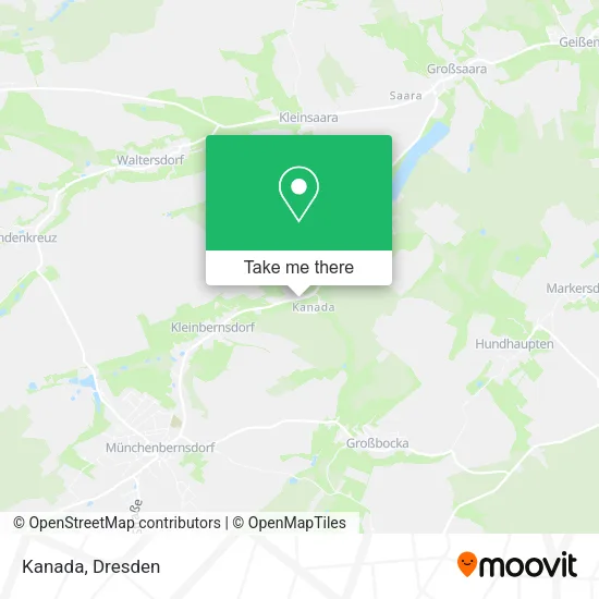Карта Kanada