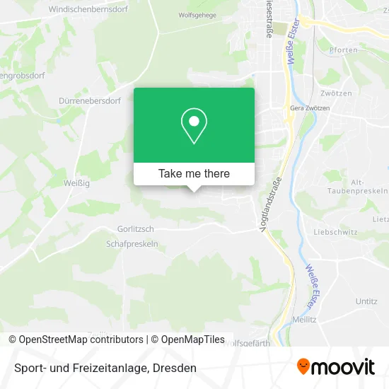 Карта Sport- und Freizeitanlage