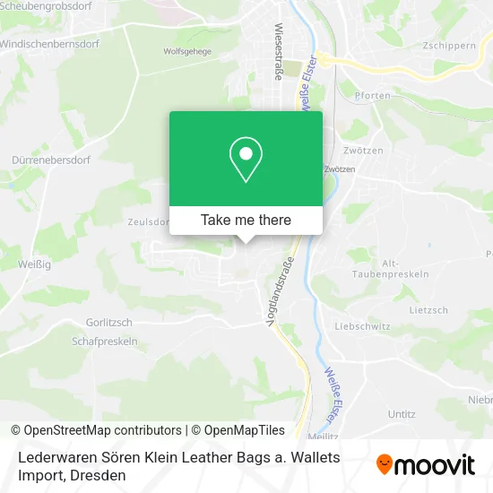 Карта Lederwaren Sören Klein Leather Bags a. Wallets Import