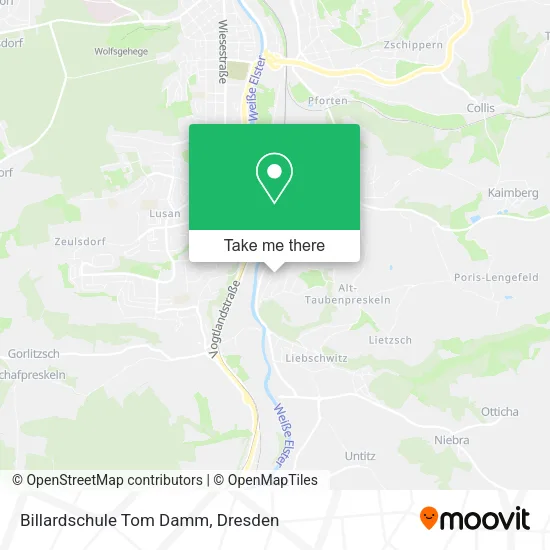 Карта Billardschule Tom Damm