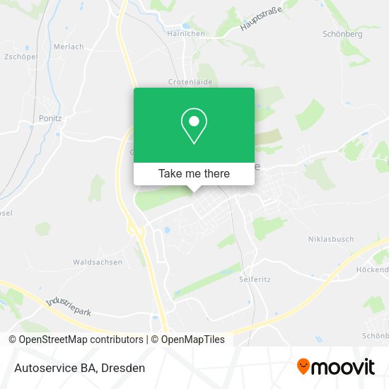 Карта Autoservice BA