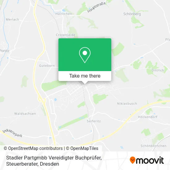 Карта Stadler Partgmbb Vereidigter Buchprüfer, Steuerberater