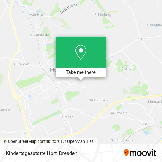 Карта Kindertagesstätte Hort