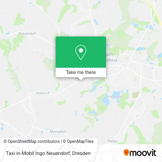Карта Taxi in-Mobil Ingo Neuendorf
