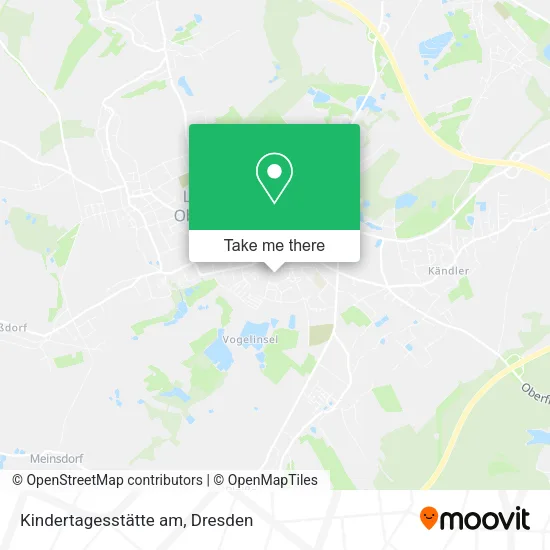 Карта Kindertagesstätte am