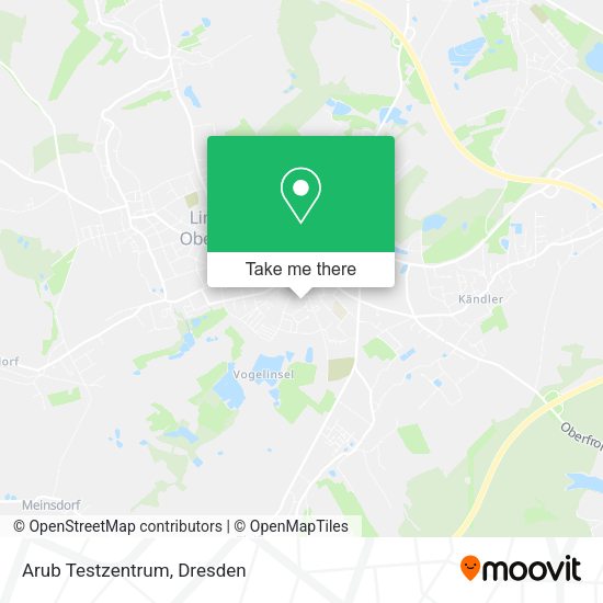 Карта Arub Testzentrum